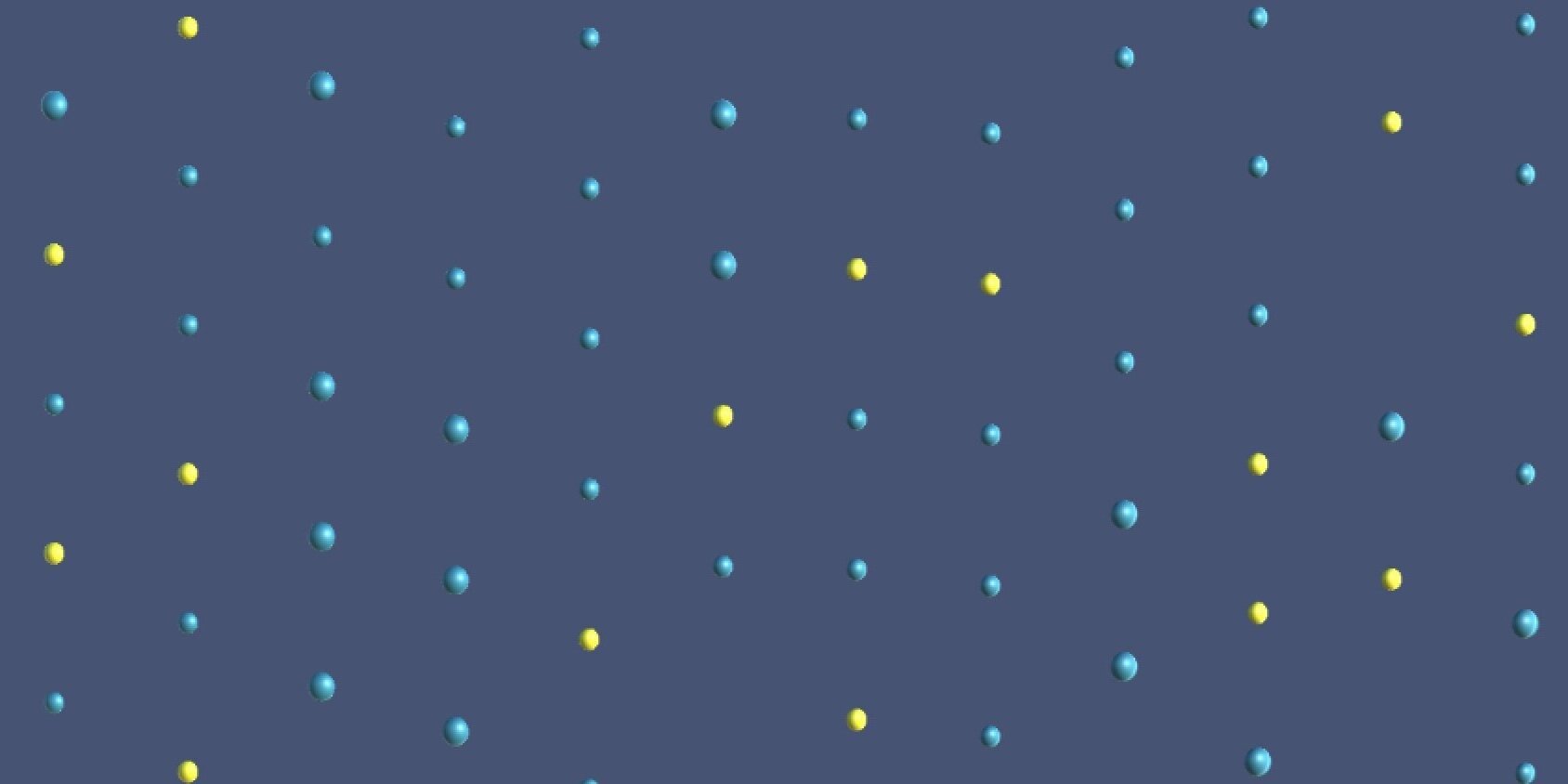 B. When a person stretches arms, cubes move a side reflecting arm stretch.